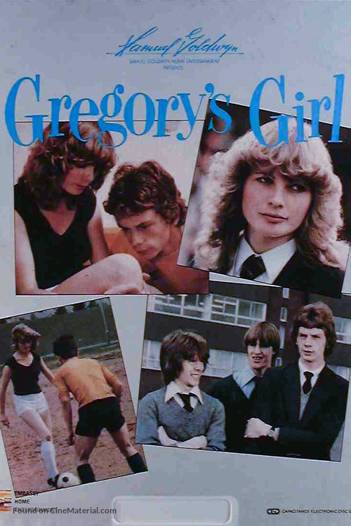 Gregory&#039;s Girl - DVD movie cover