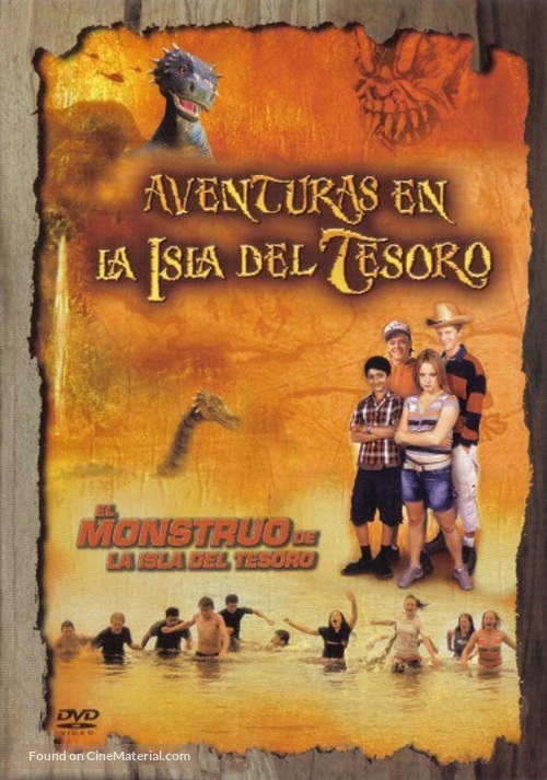 Treasure Island Kids: The Monster of Treasure Island - Mexican DVD movie cover