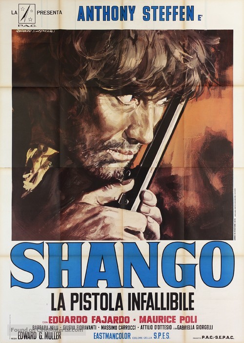 Shango, la pistola infallibile - Italian Movie Poster