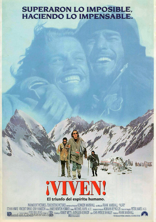 Alive - Spanish Movie Poster