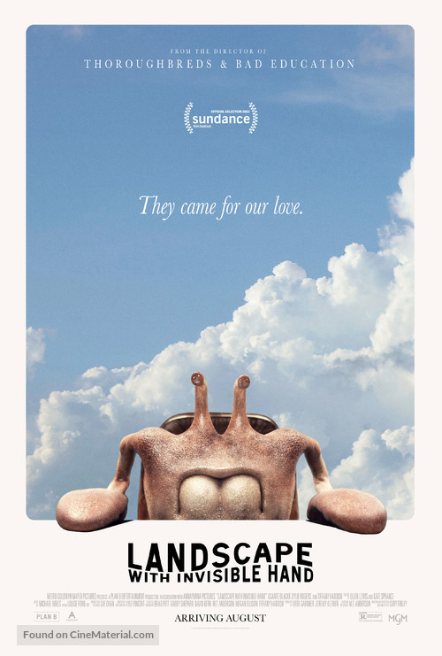 Landscape with Invisible Hand - Movie Poster