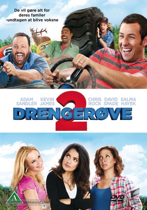 Grown Ups 2 - Danish DVD movie cover