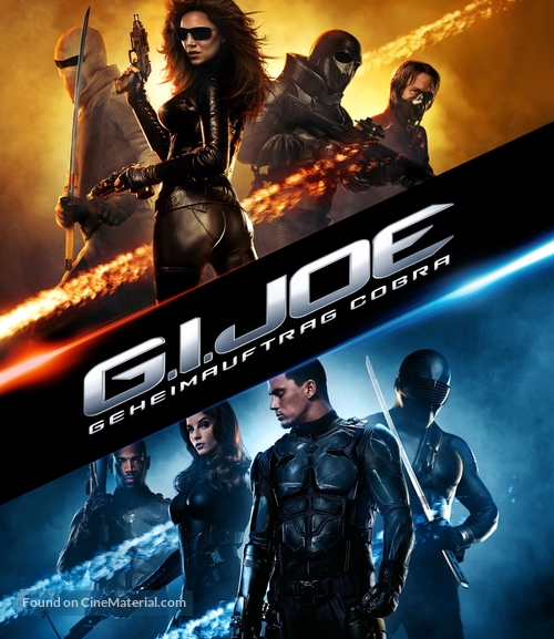 G.I. Joe: The Rise of Cobra - German Blu-Ray movie cover