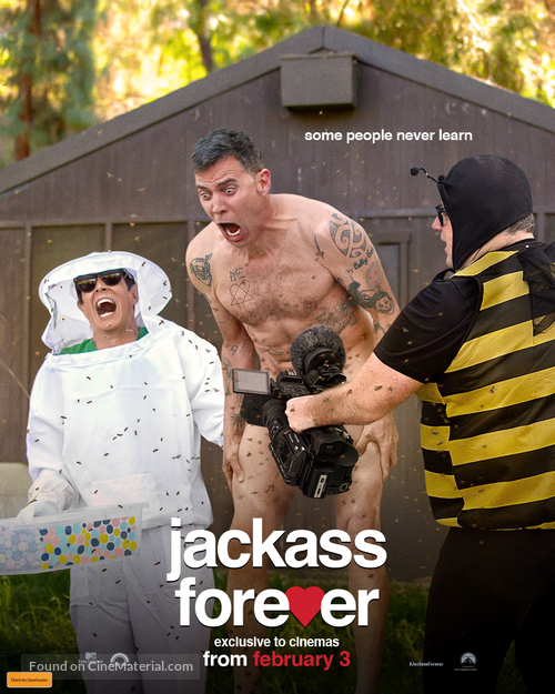 Jackass Forever - New Zealand Movie Poster