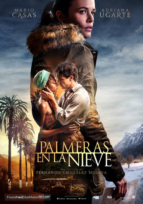 Palmeras en la nieve - Spanish Movie Poster