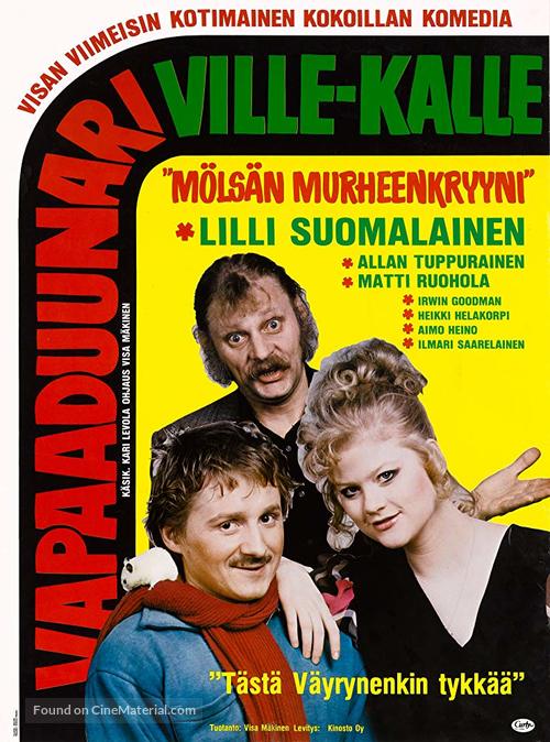 Vapaa duunari Ville-Kalle - Finnish Movie Cover