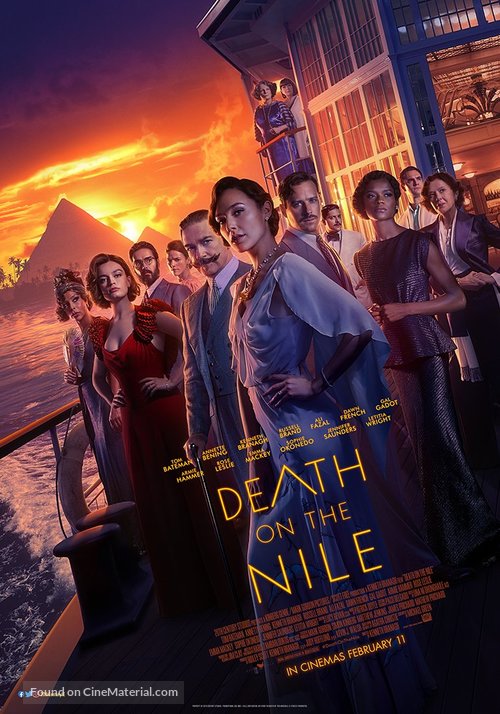 Death on the Nile - Irish Movie Poster