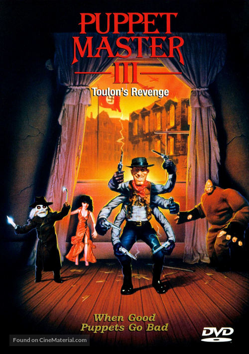 Puppet Master III: Toulon&#039;s Revenge - DVD movie cover