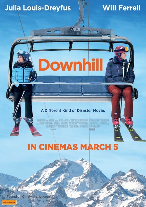 Downhill - Australian Movie Poster