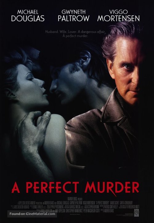 A Perfect Murder - Movie Poster