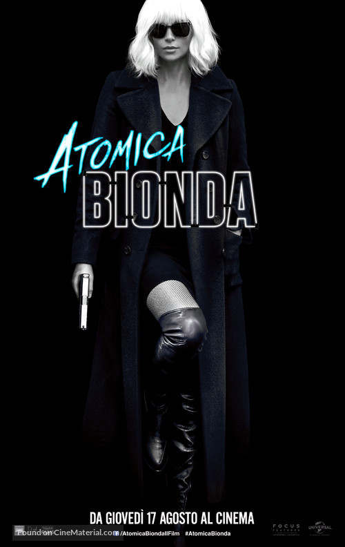 Atomic Blonde - Italian Movie Poster