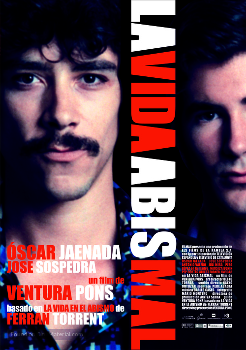 Vida abismal, La - Spanish Movie Poster