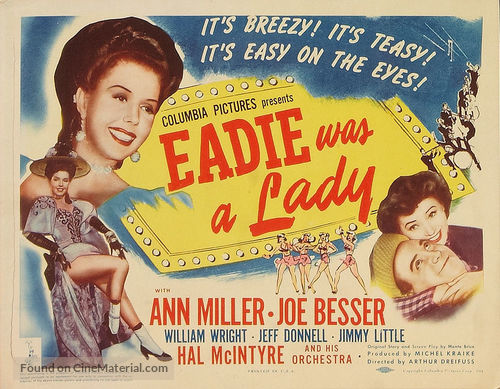 Eadie Was a Lady - Movie Poster