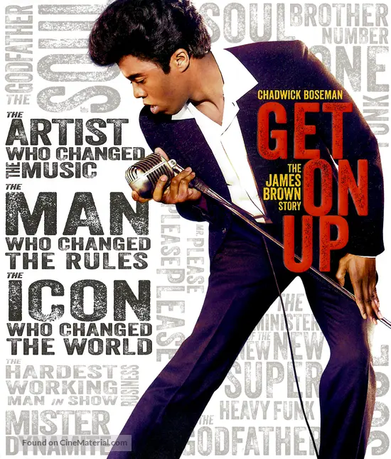 Get on Up - Blu-Ray movie cover