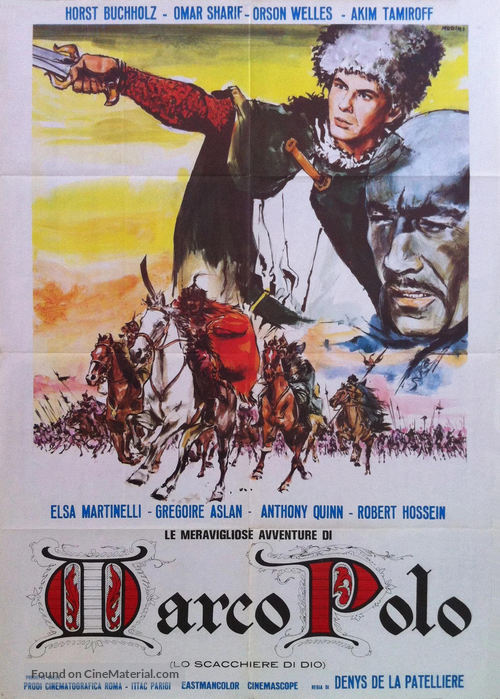 La fabuleuse aventure de Marco Polo - Italian Movie Poster