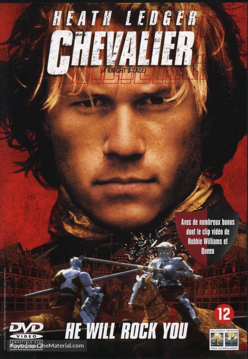 A Knight&#039;s Tale - Belgian DVD movie cover