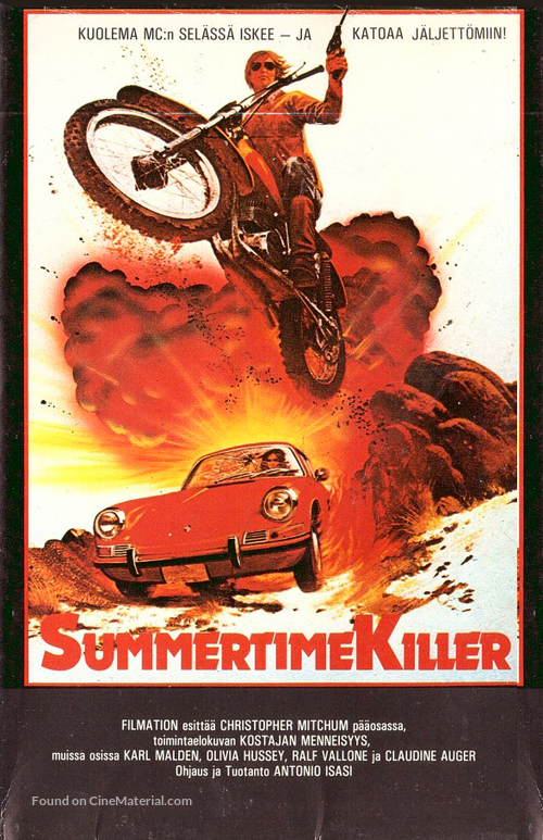 Un verano para matar - Finnish VHS movie cover