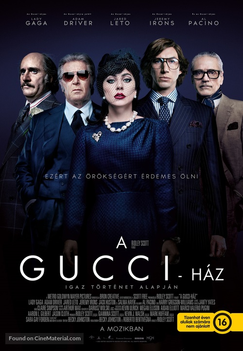 House of Gucci - Hungarian Movie Poster