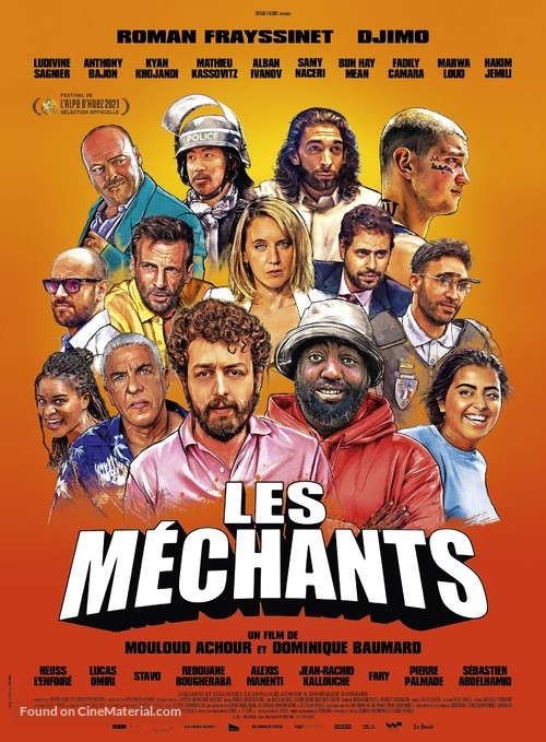 Les m&eacute;chants - French Movie Poster