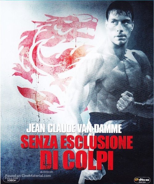 Bloodsport - Italian Blu-Ray movie cover