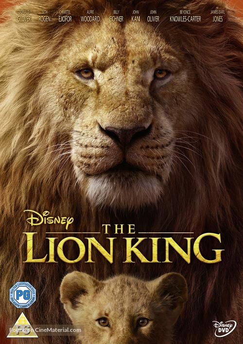 The Lion King - British DVD movie cover