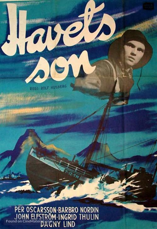 Havets son - Swedish Movie Poster