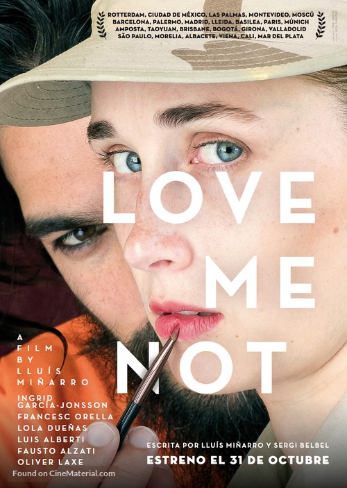 Love Me Not - Spanish Movie Poster