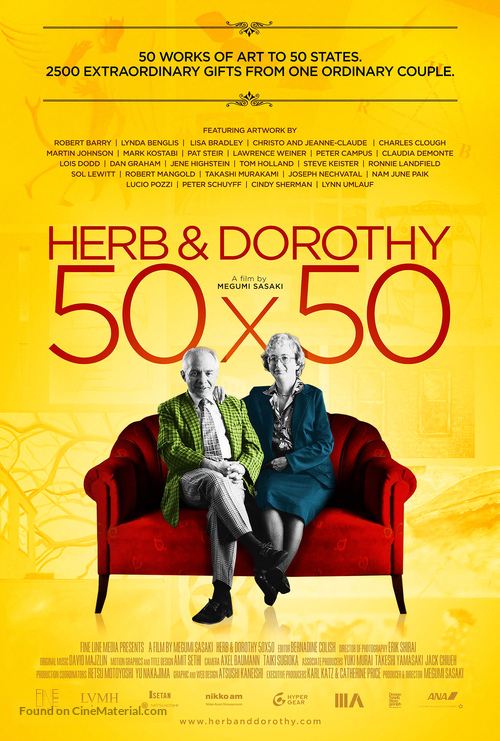 Herb &amp; Dorothy 50X50 - Movie Poster