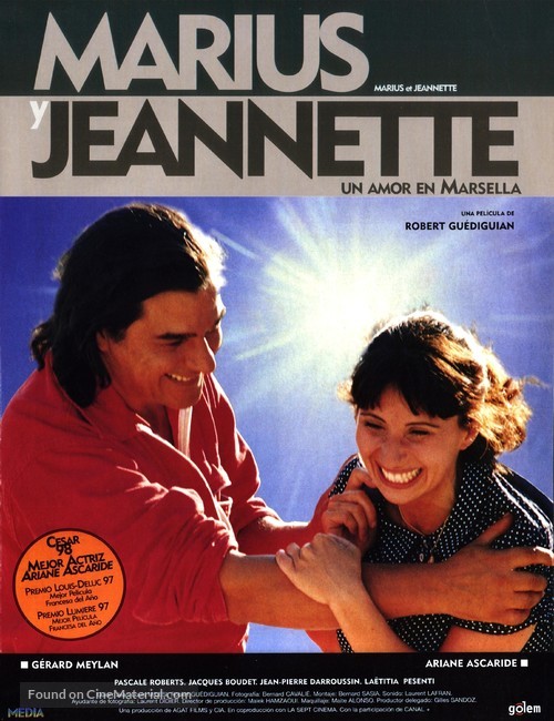 Marius et Jeannette - Spanish poster