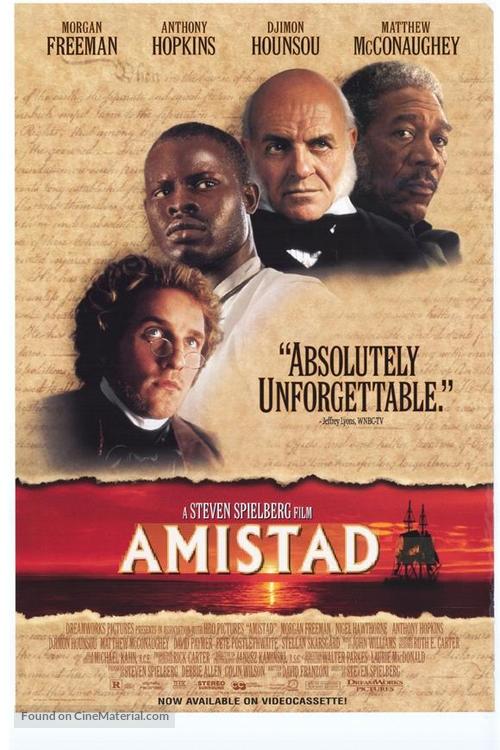 Amistad - Video release movie poster