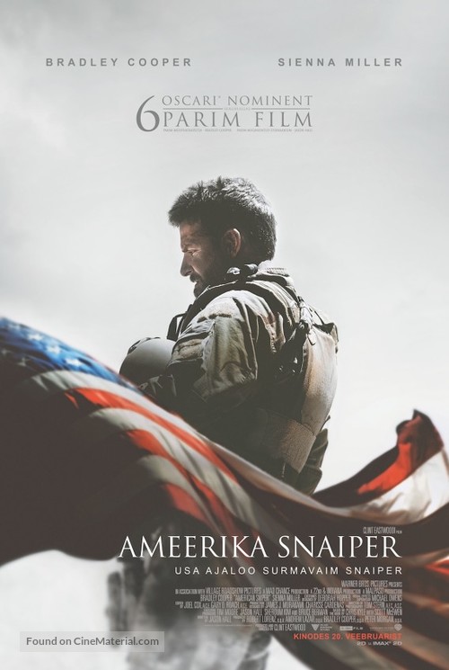 American Sniper - Estonian Movie Poster