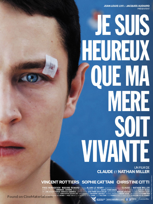 Je suis heureux que ma m&egrave;re soit vivante - French Movie Poster