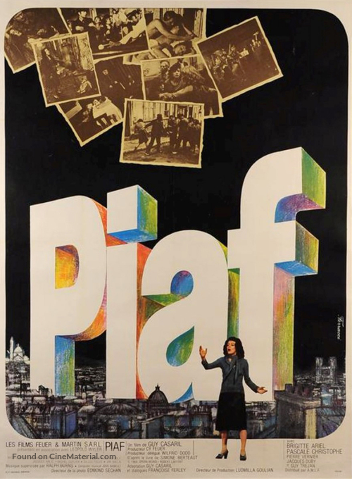 Piaf - French Movie Poster