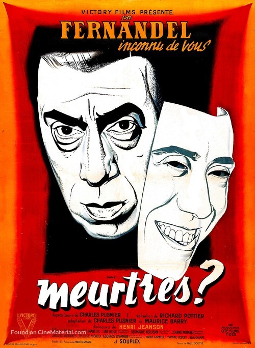 Meurtres - French Movie Poster