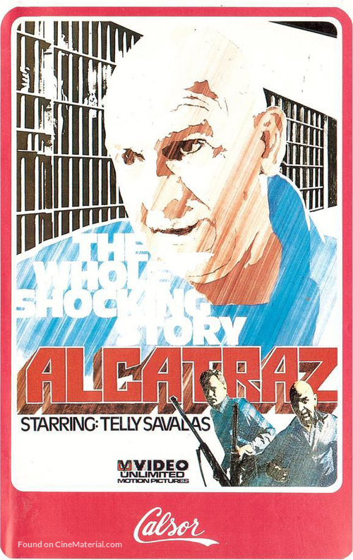 Alcatraz: The Whole Shocking Story - Finnish VHS movie cover