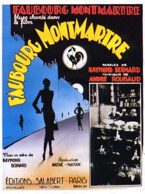 Faubourg Montmartre - French Movie Poster
