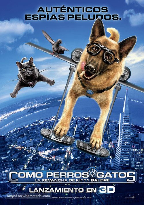Cats &amp; Dogs: The Revenge of Kitty Galore - Spanish Movie Poster