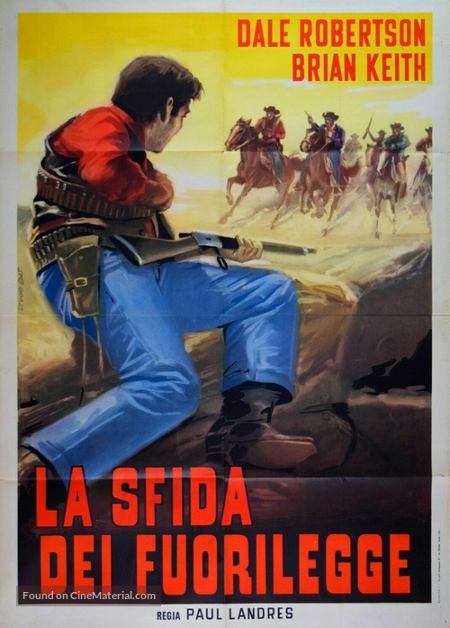 Hell Canyon Outlaws - Italian Movie Poster