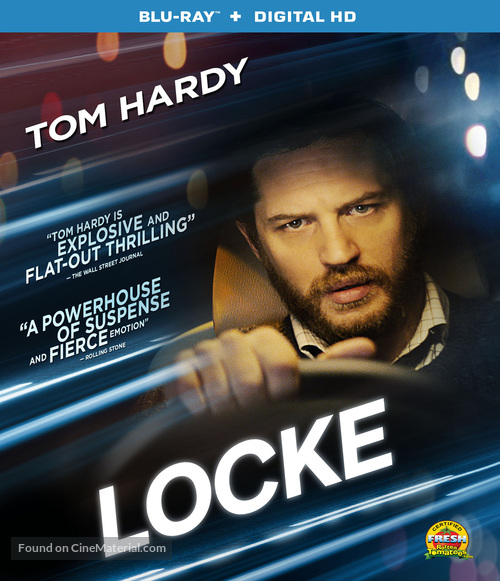 Locke - Blu-Ray movie cover
