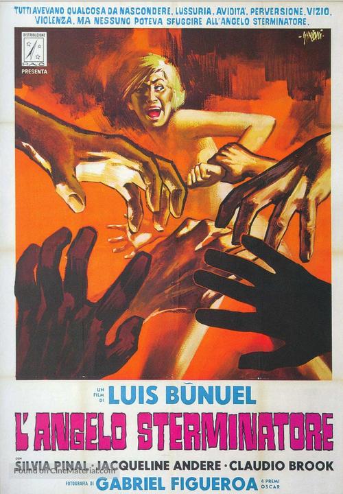 &Aacute;ngel exterminador, El - Italian Movie Poster