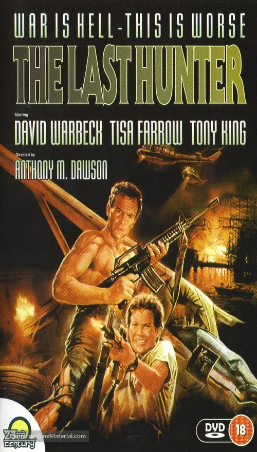 L Ultimo Cacciatore 1980 British Dvd Movie Cover