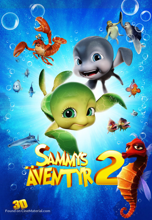 Sammy&#039;s avonturen 2 - Swedish Movie Poster