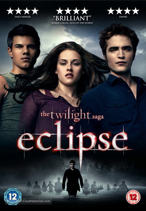 The Twilight Saga: Eclipse - British Movie Cover
