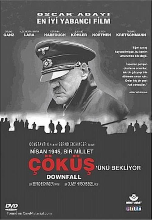 Der Untergang - Turkish DVD movie cover