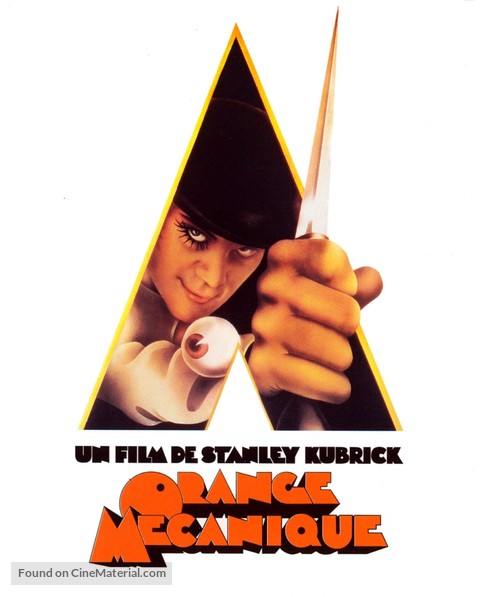 A Clockwork Orange - French Blu-Ray movie cover