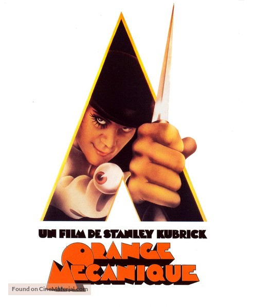 A Clockwork Orange - French Blu-Ray movie cover