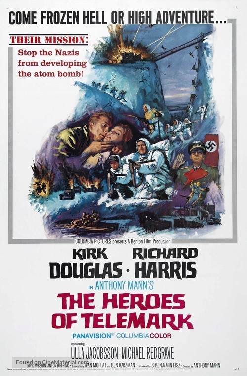 The Heroes of Telemark - Movie Poster