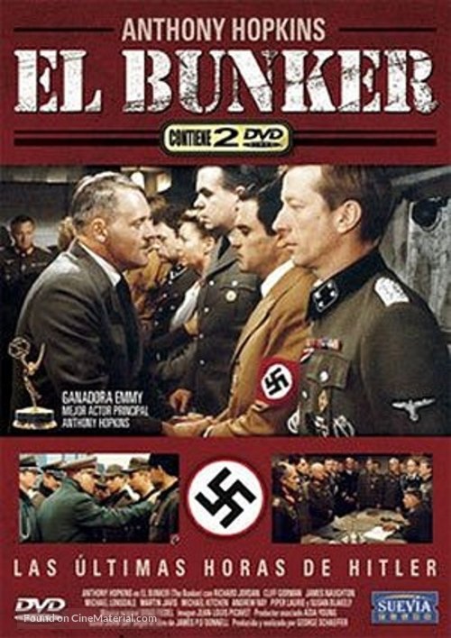 The Bunker - Spanish DVD movie cover