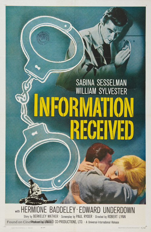 Information Received - Movie Poster