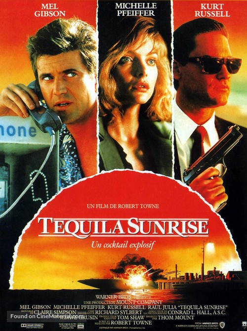 Tequila Sunrise - French Movie Poster